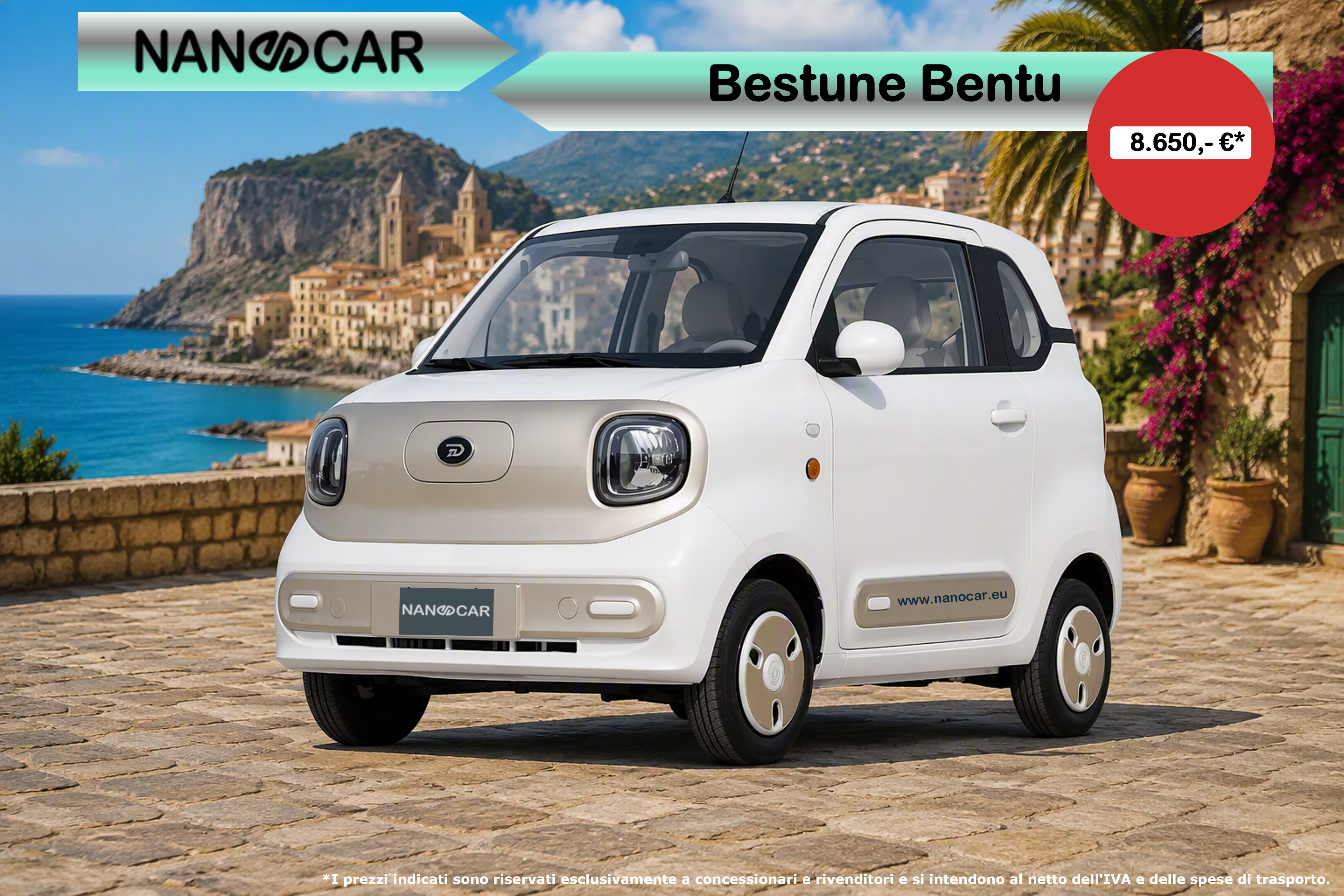 Bentu EV Bestune 170KM Range L7 Klima Airbag 4 Sitze (Wuling Mini in Wuppertal